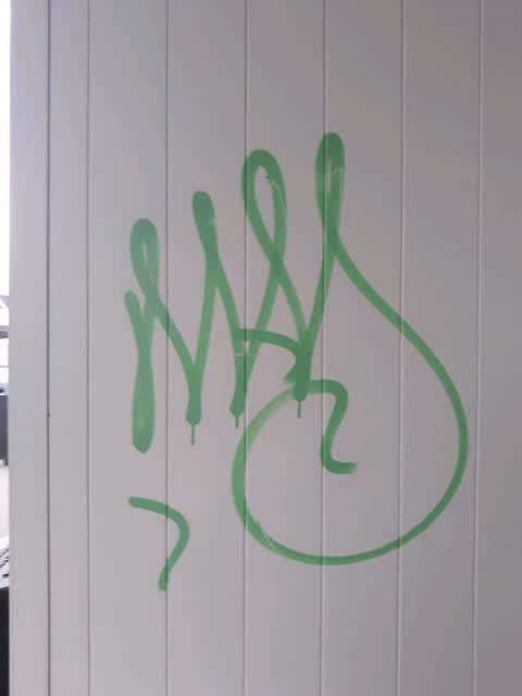 Graffiti, a report photo