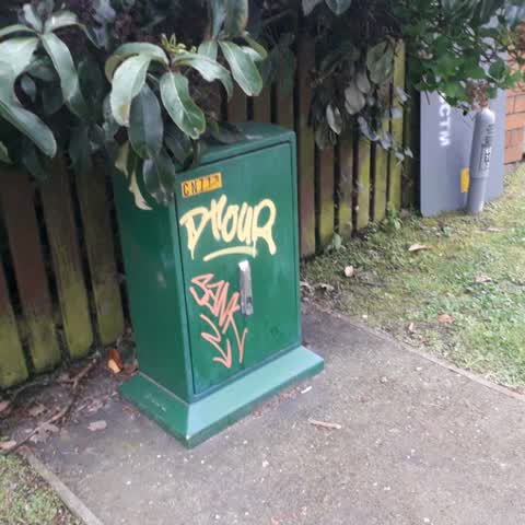 Graffiti, a report photo
