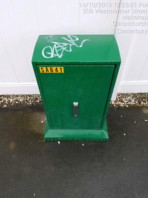 Graffiti, a report photo