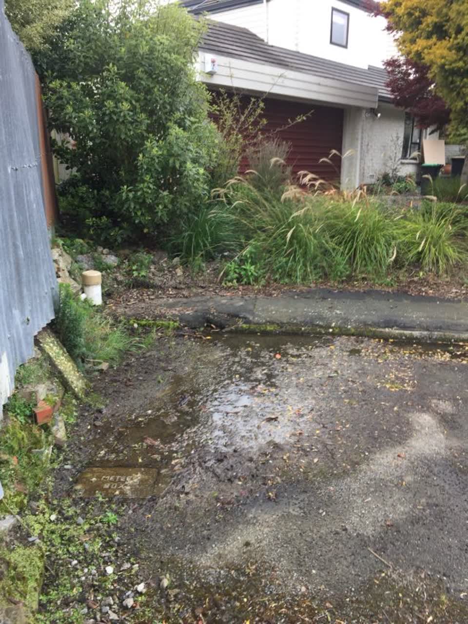 The photograph attached to this water supply report