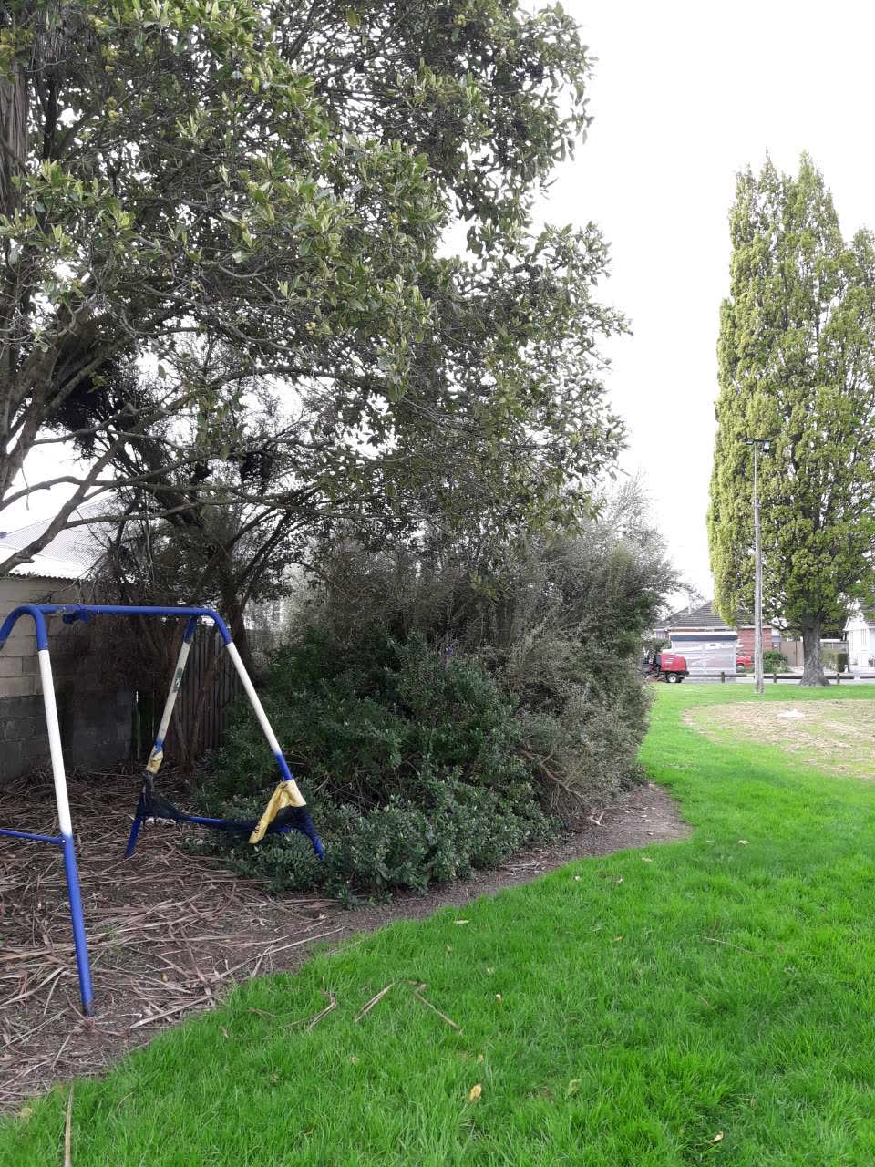 The photograph attached to this parks report
