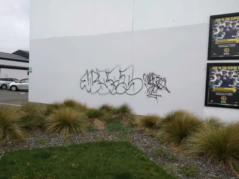 Graffiti, a report photo