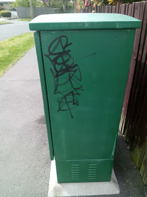 Graffiti, a report photo
