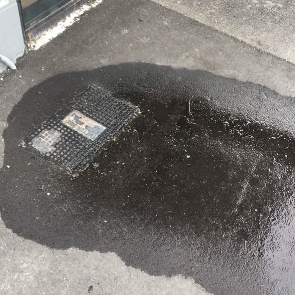The photograph attached to this water supply report