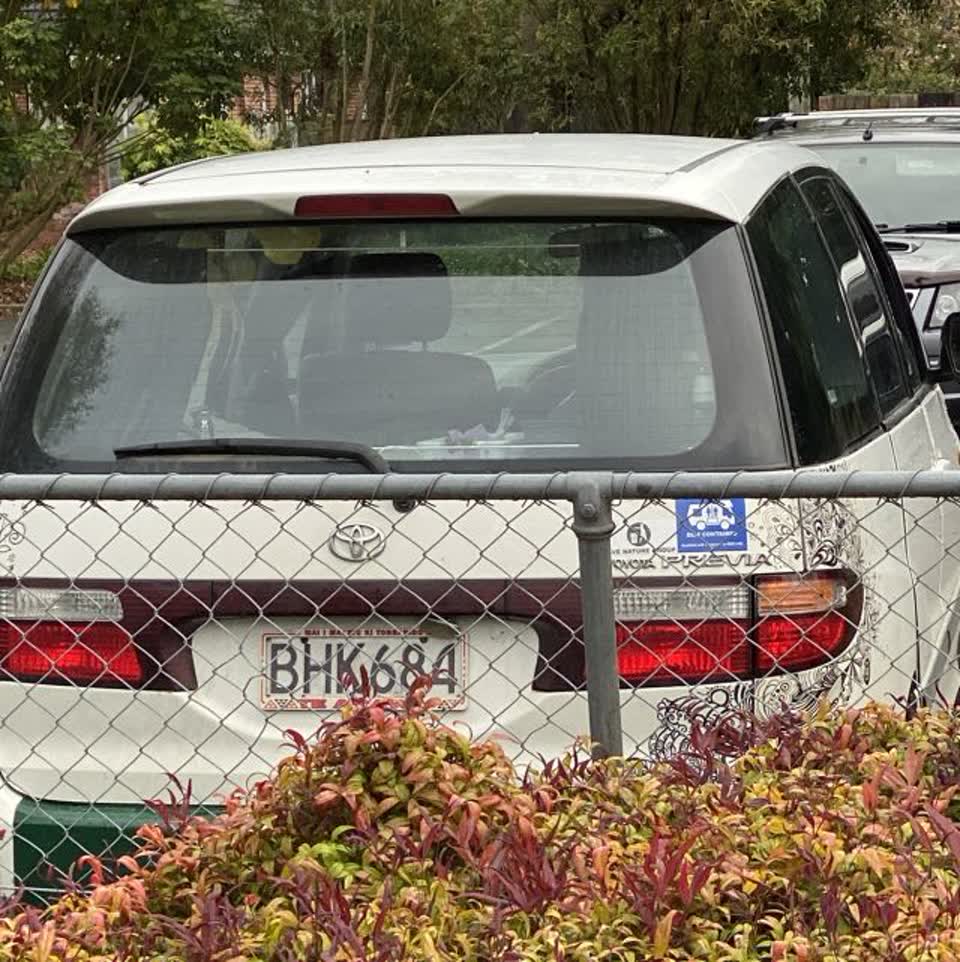 The photograph attached to this parks report