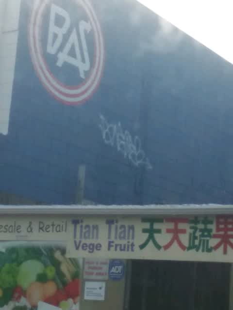 Graffiti, a report photo
