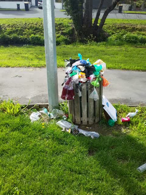 Rubbish/Recycling — a report photo
