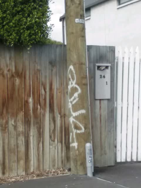 Graffiti, a report photo