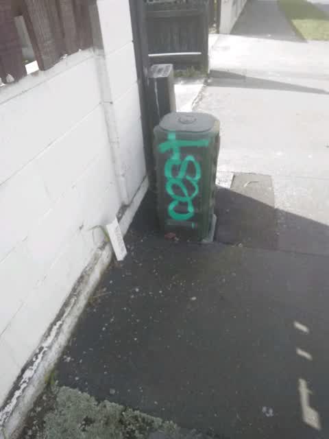 Graffiti, a report photo