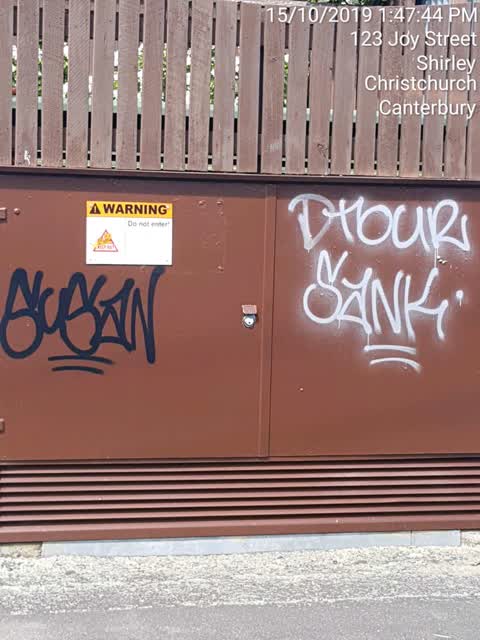 Graffiti, a report photo