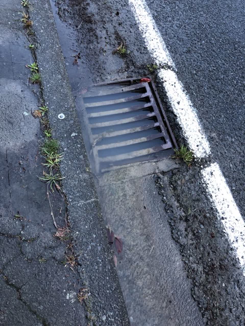 The photograph attached to this wastewater/stormwater report