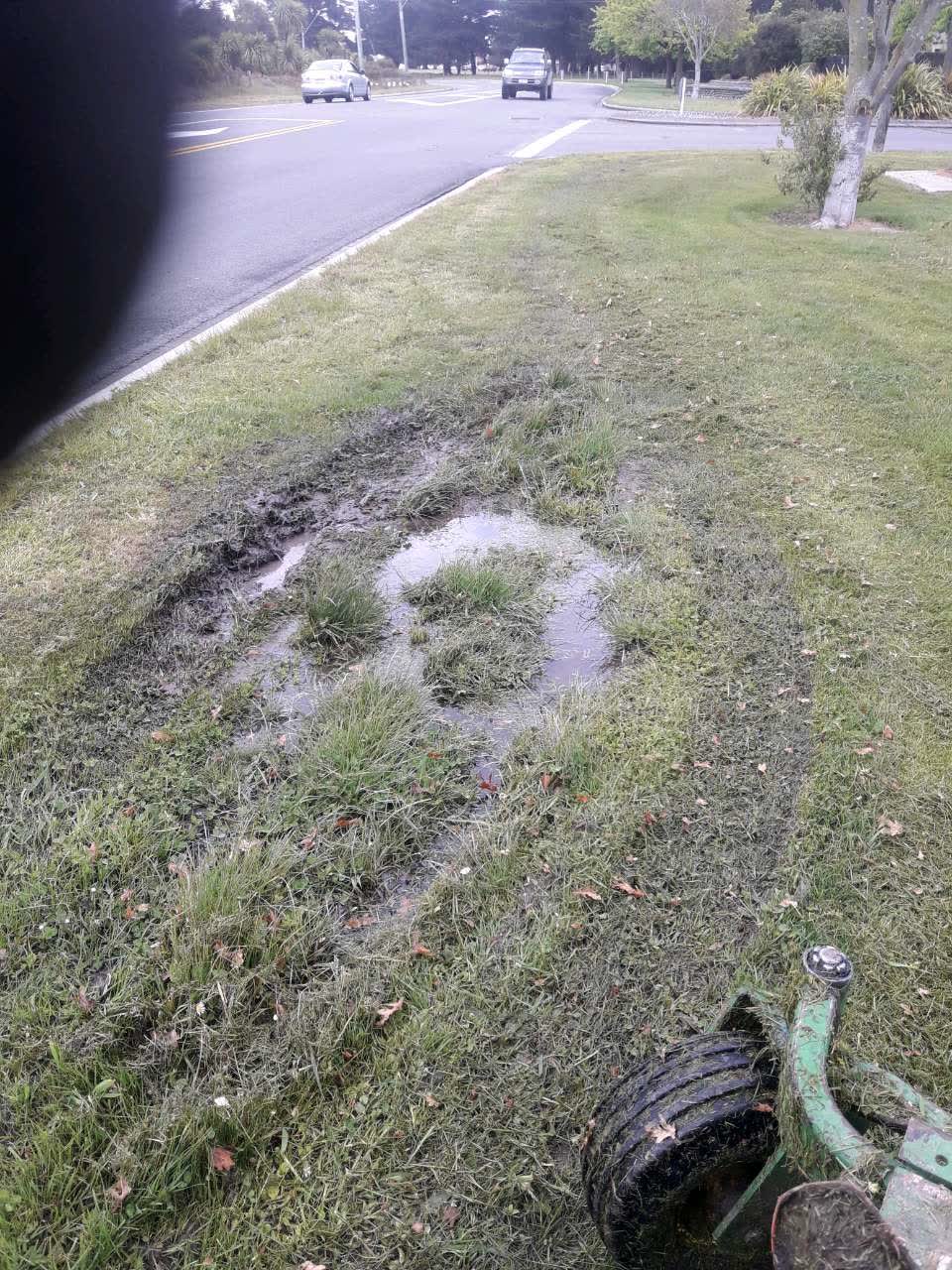 The photograph attached to this water supply report