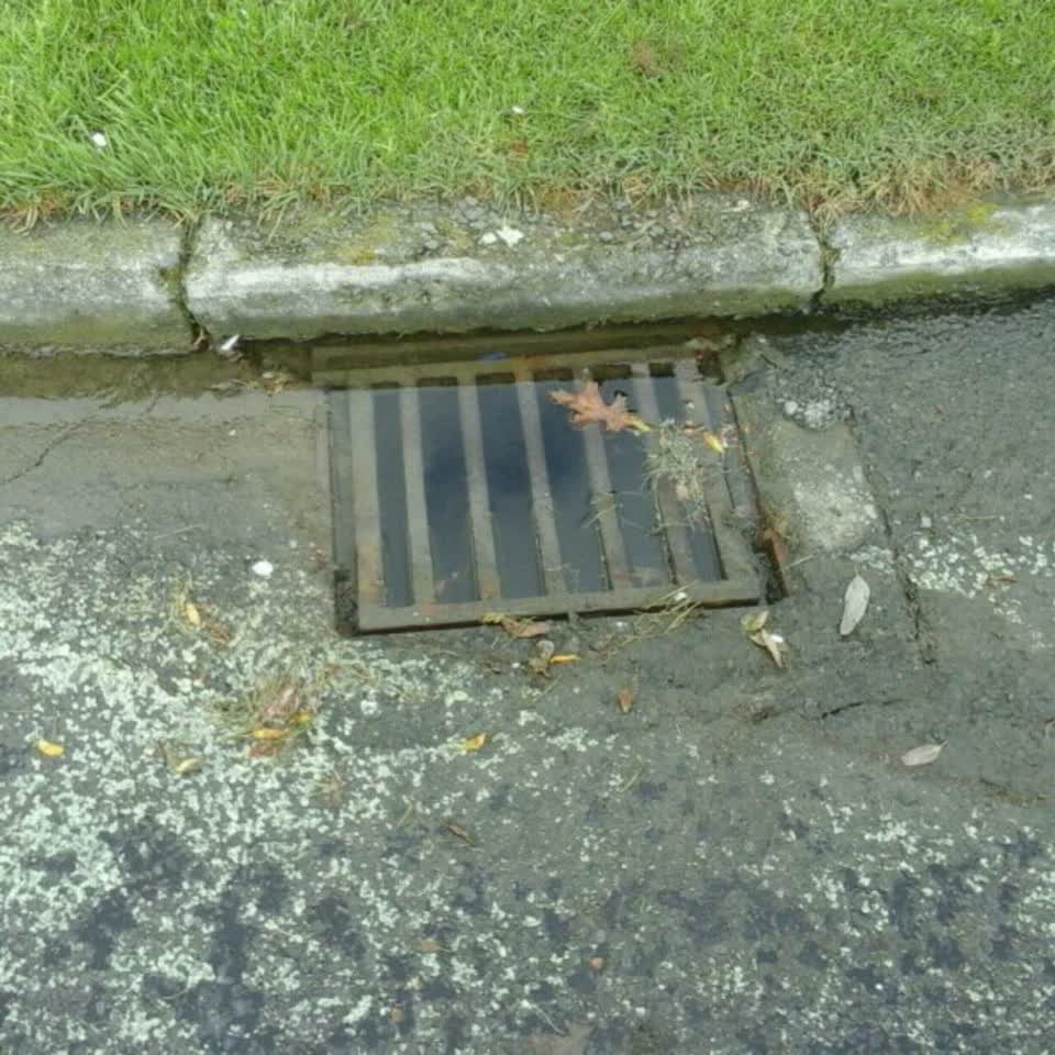 The photograph attached to this wastewater/stormwater report