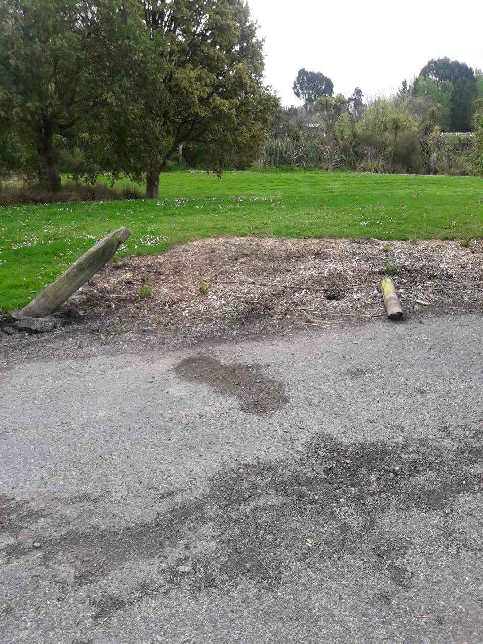 The photograph attached to this parks report