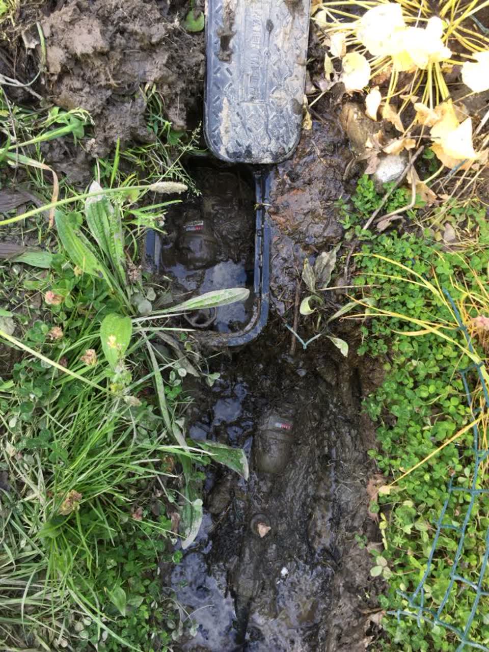 The photograph attached to this water supply report