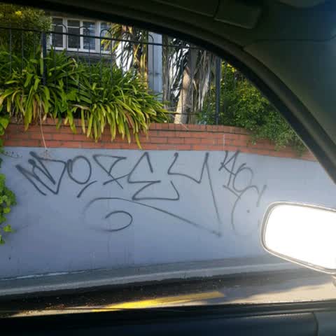 Graffiti, a report photo