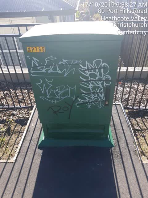 Graffiti, a report photo