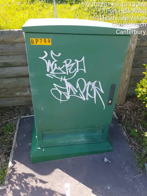 Graffiti — a report photo