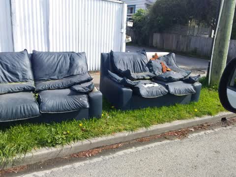 Rubbish/Recycling — a report photo