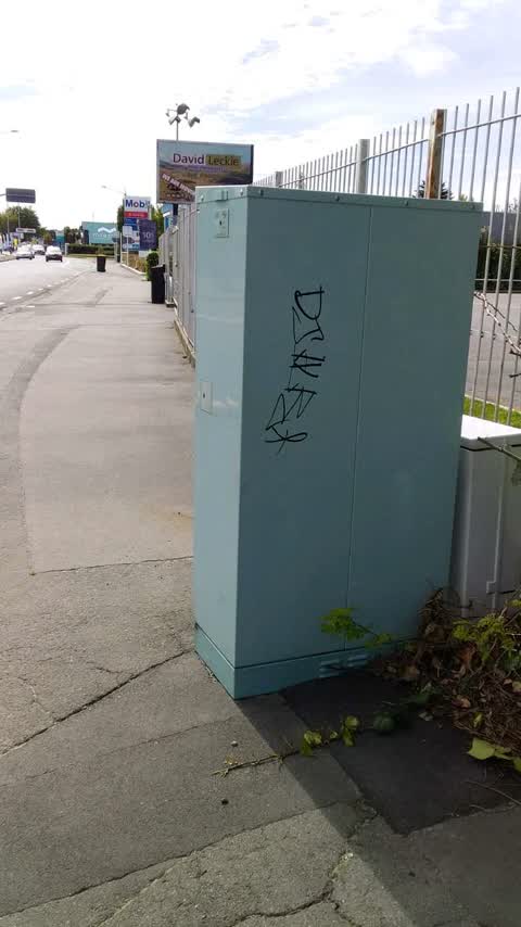 Graffiti, a report photo