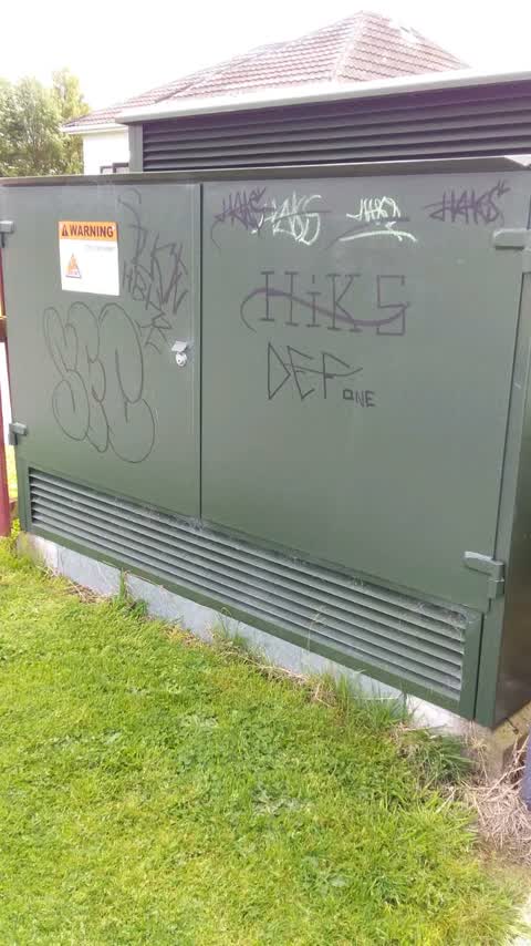 Graffiti, a report photo