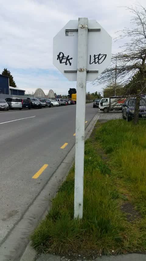 Graffiti, a report photo