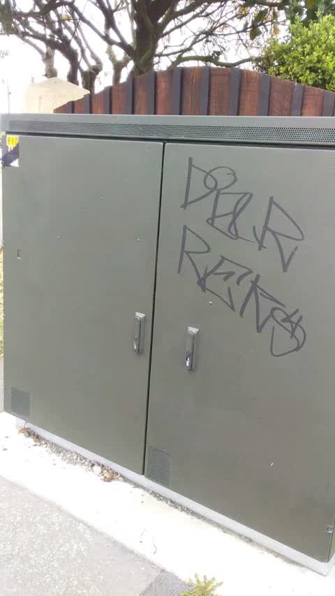 Graffiti, a report photo