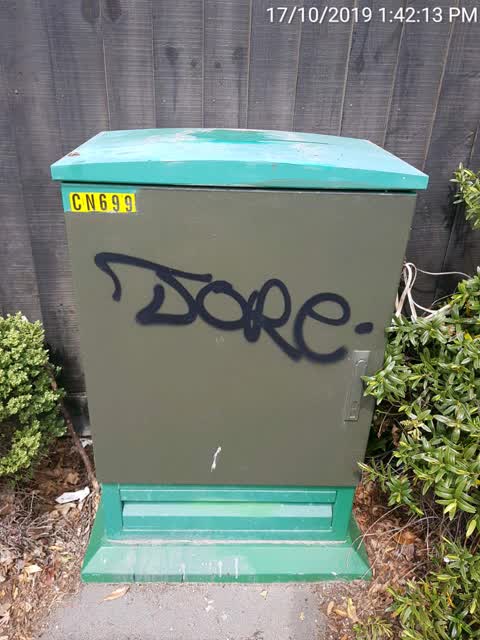 Graffiti, a report photo