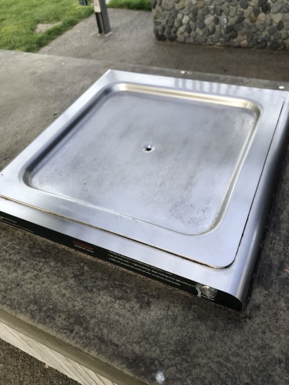 The photograph attached to this parks report