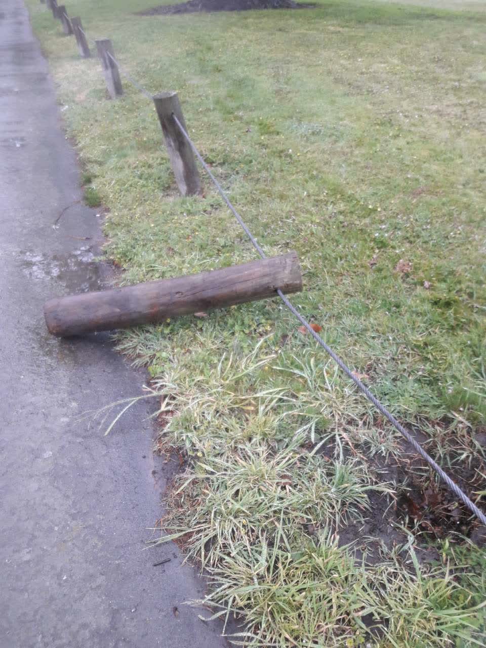 The photograph attached to this parks report