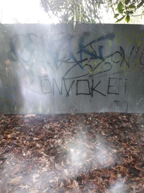 Graffiti, a report photo
