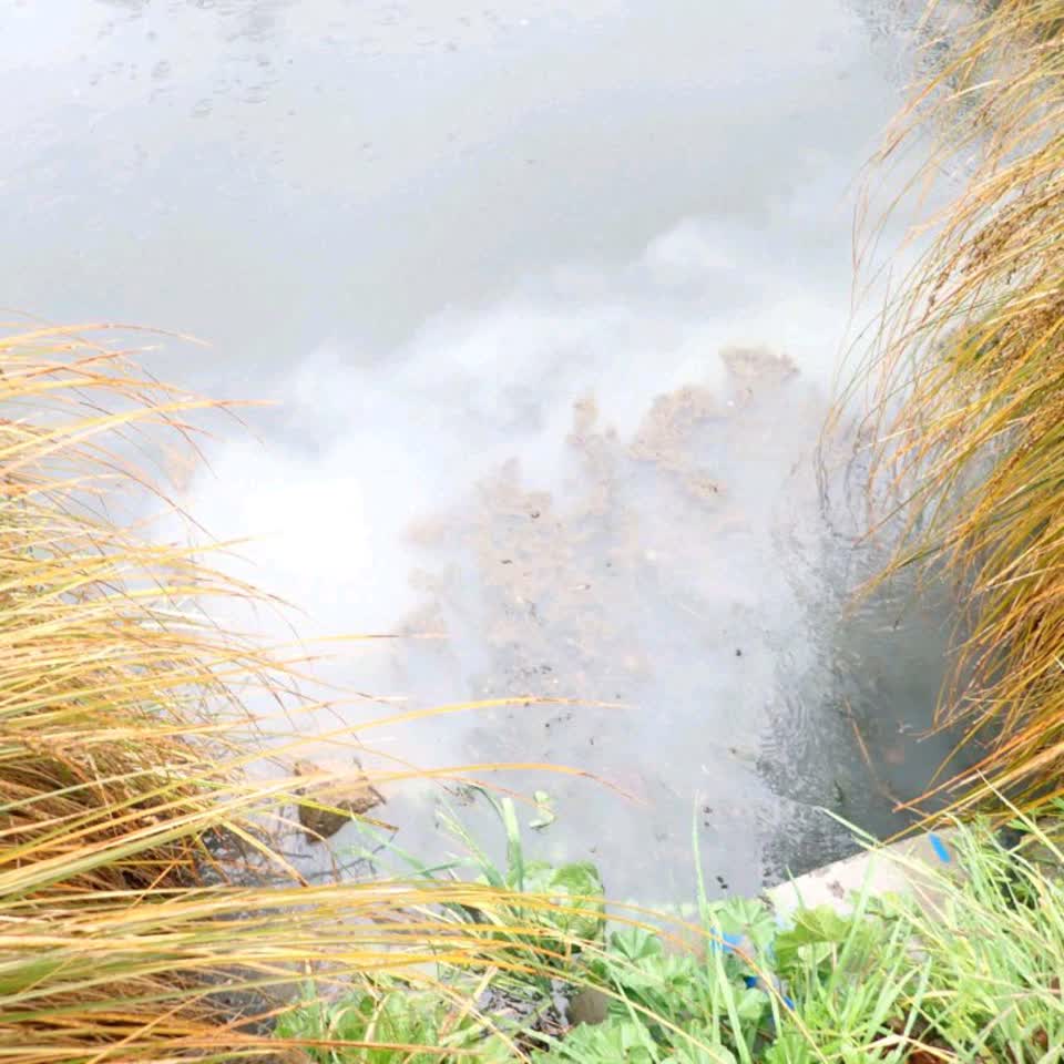 The photograph attached to this wastewater/stormwater report
