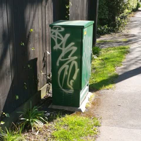 Graffiti, a report photo