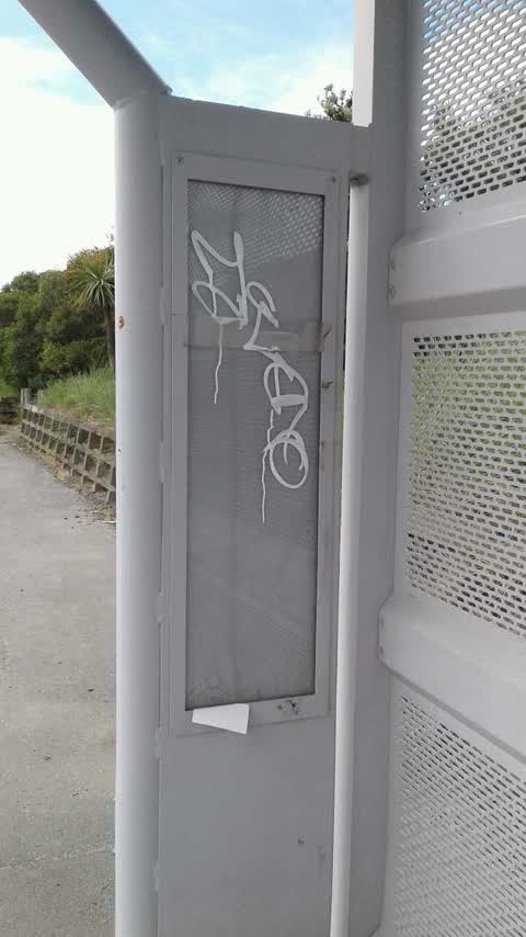 Graffiti, a report photo