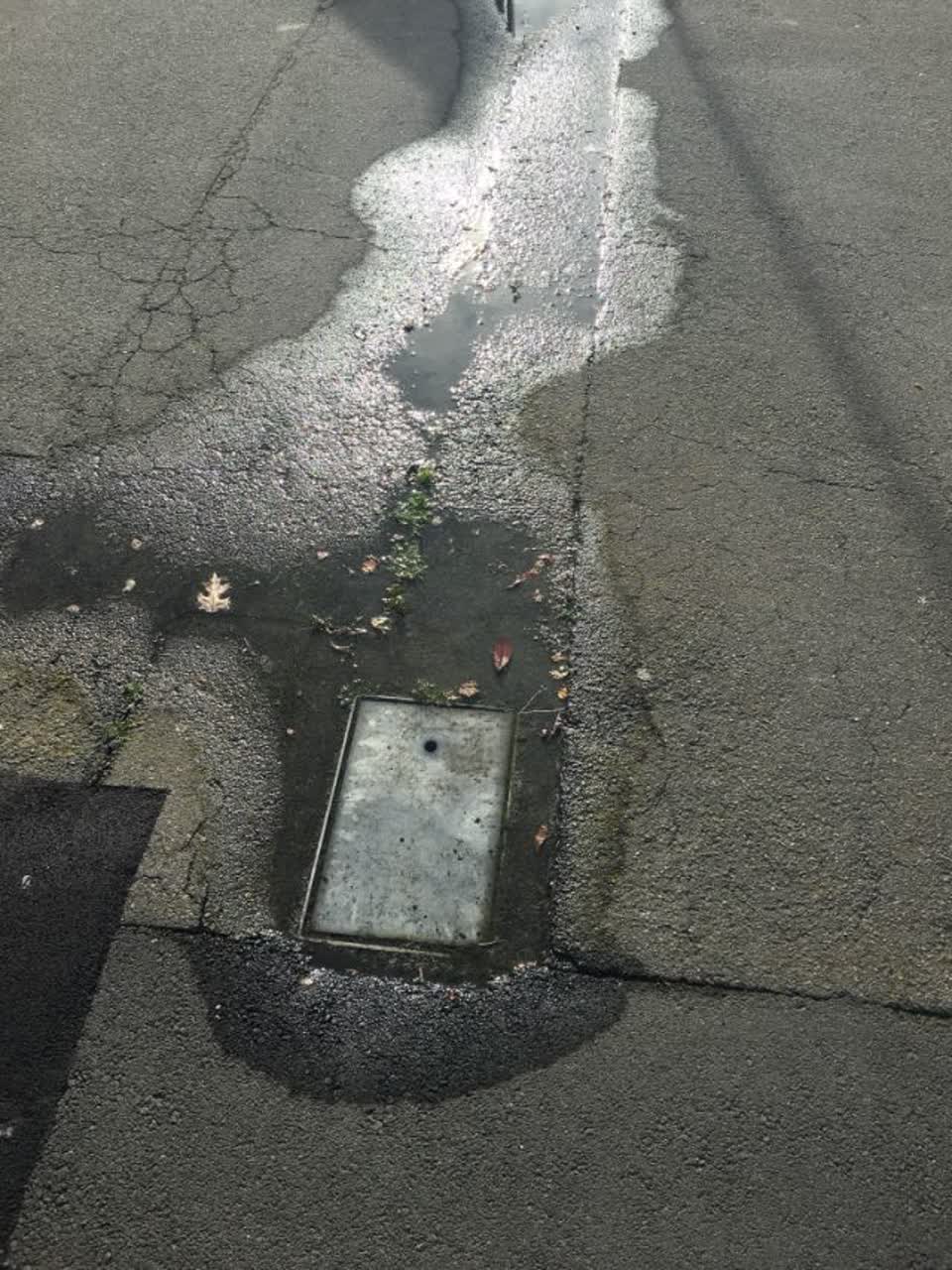 The photograph attached to this water supply report