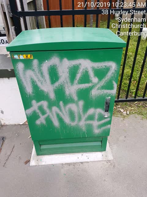 Graffiti, a report photo