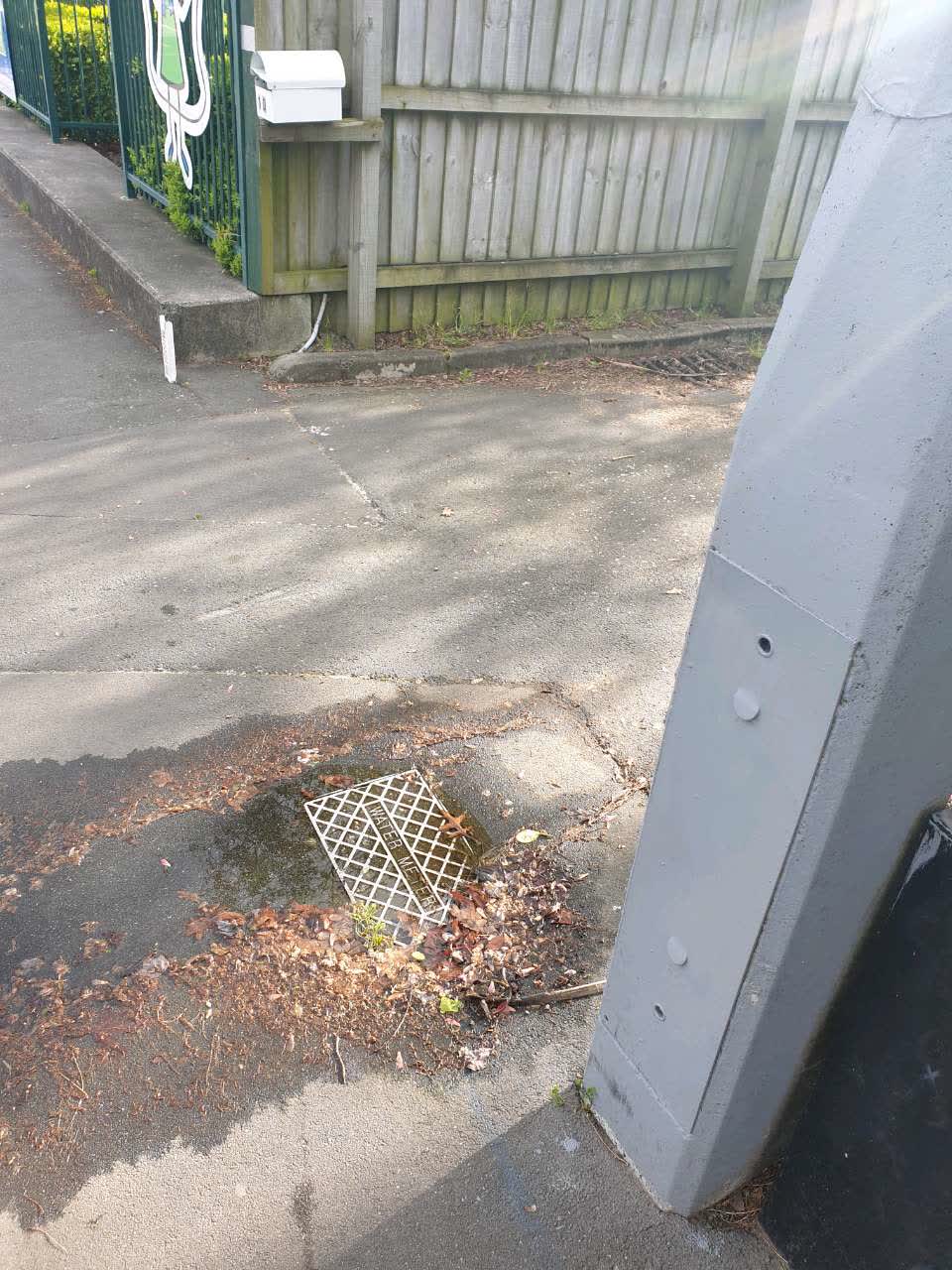 The photograph attached to this water supply report