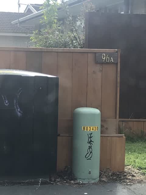 Graffiti, a report photo