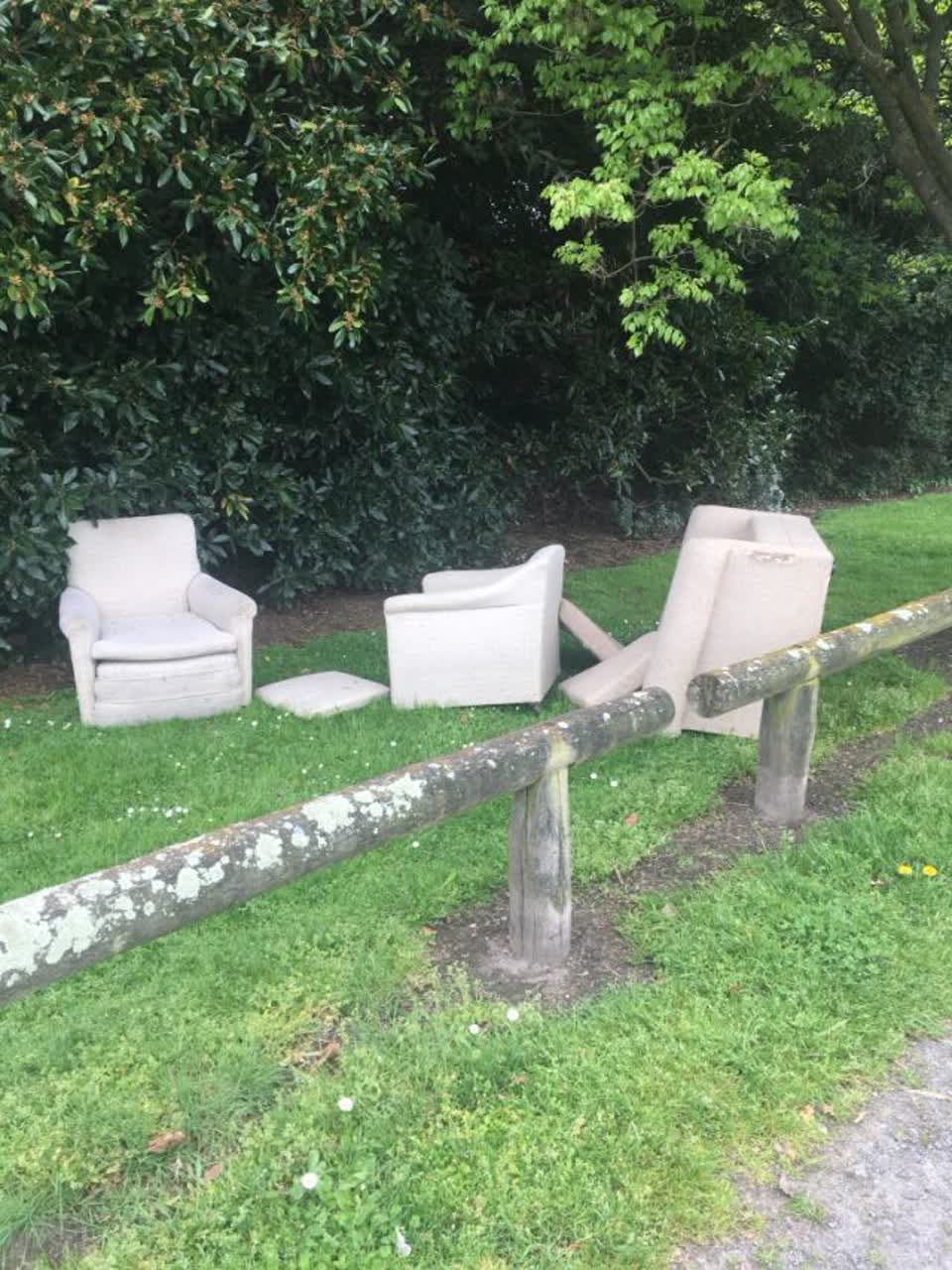 The photograph attached to this parks report