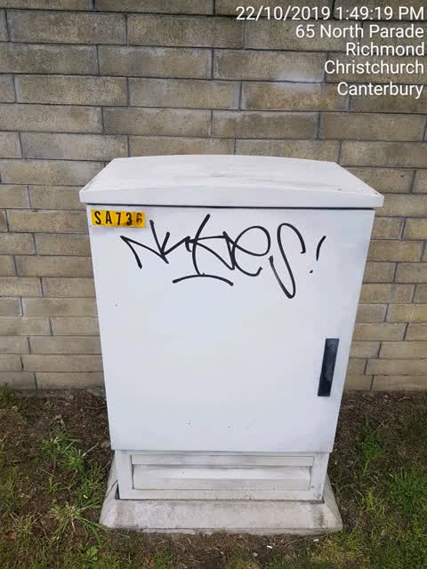 Graffiti, a report photo
