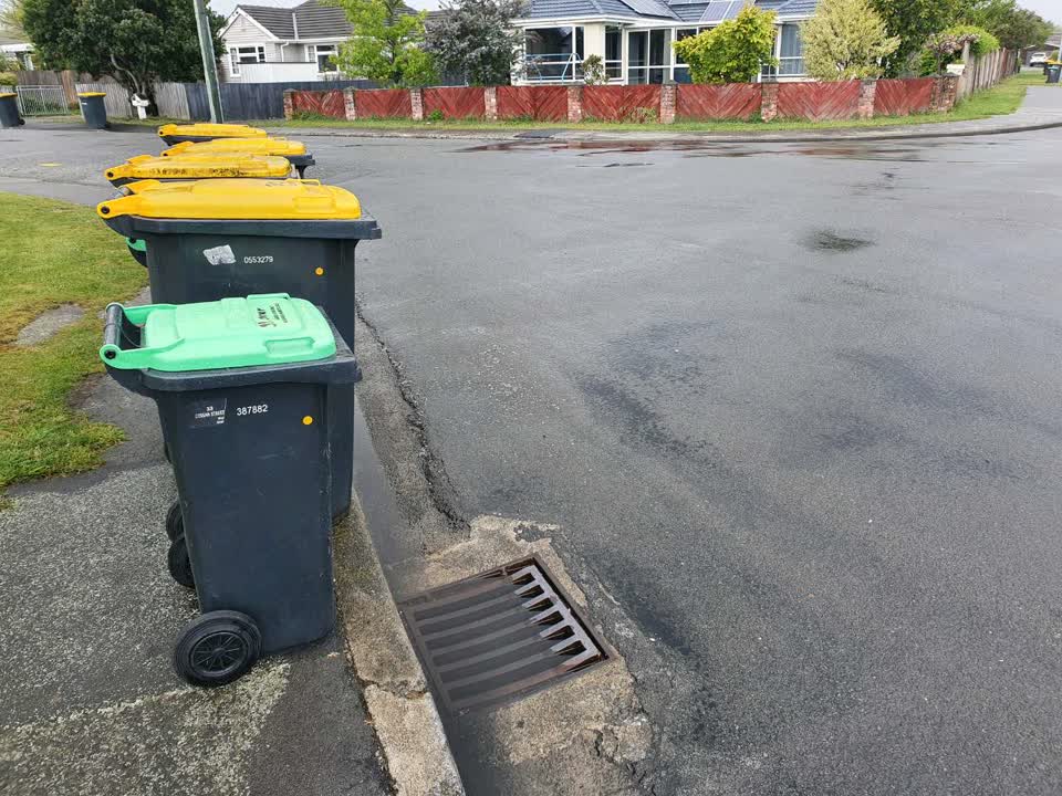 The photograph attached to this wastewater/stormwater report