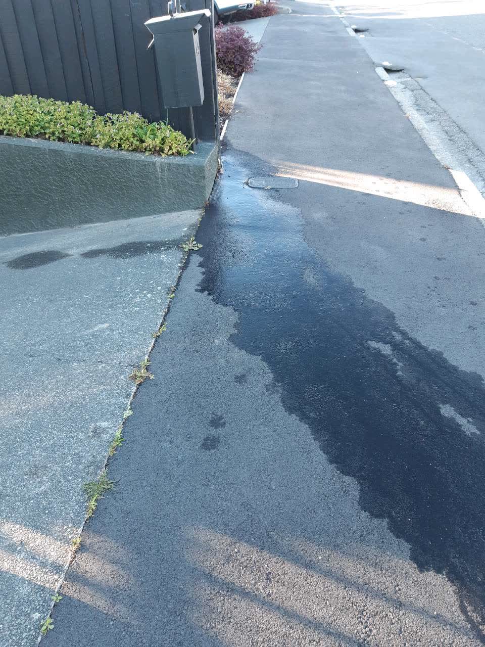 The photograph attached to this water supply report