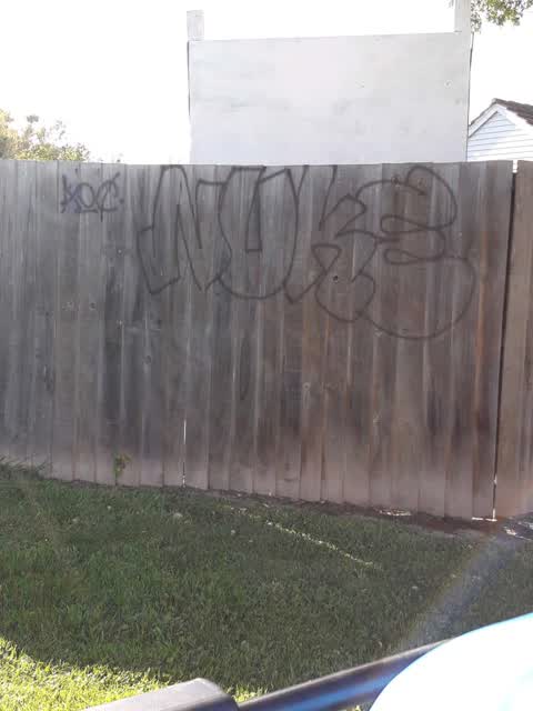 Graffiti, a report photo