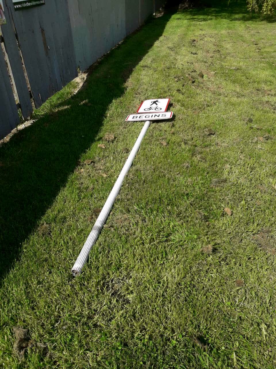 The photograph attached to this parks report