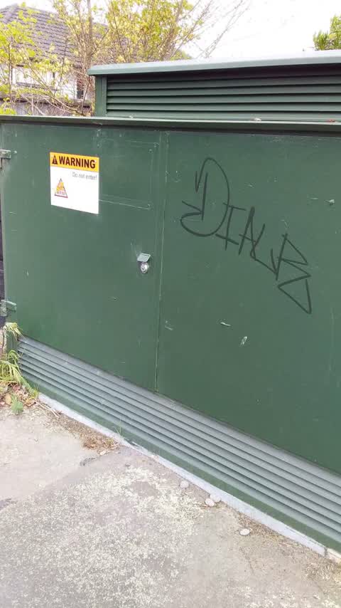 Graffiti, a report photo