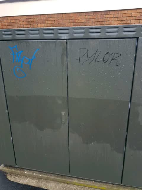 Graffiti, a report photo