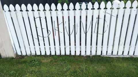 Graffiti, a report photo
