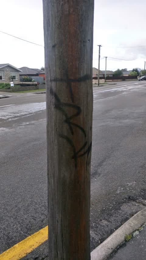 Graffiti, a report photo