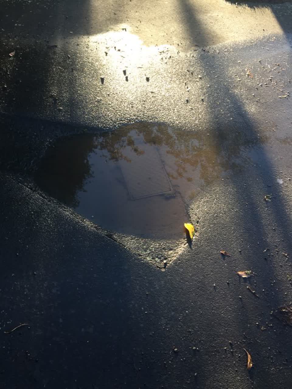 The photograph attached to this water supply report