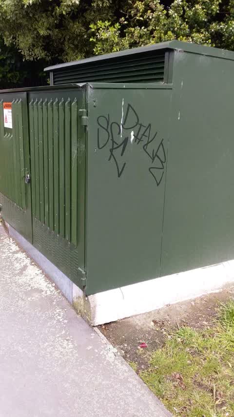 Graffiti, a report photo